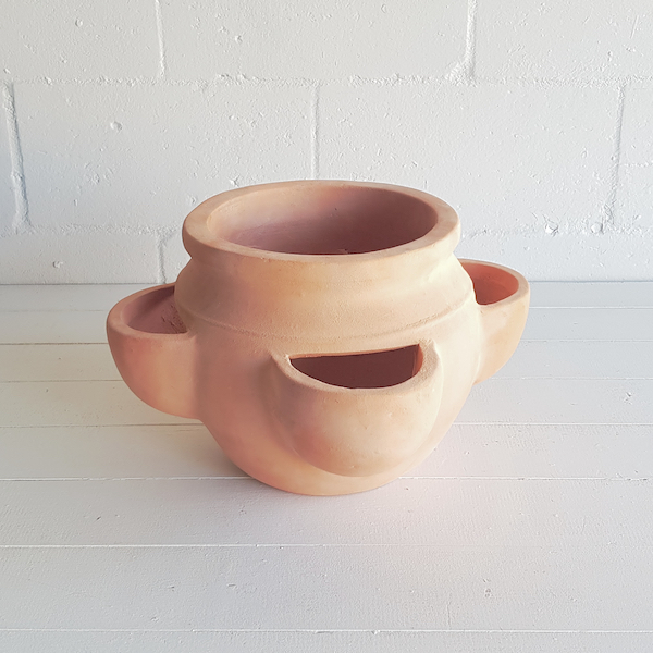 Terracotta Strawberry Pot  - <p style='text-align: center;'><b>HOT NEW ITEM</b><br>
R50</p>